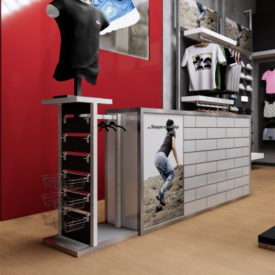 Equipamiento tienda I-RUN