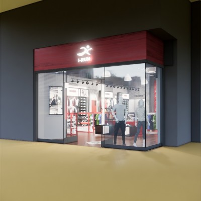 Equipamiento tienda I-RUN