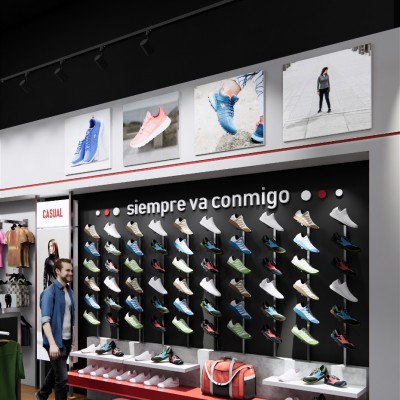 Equipamiento tienda I-RUN