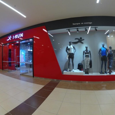 Equipamiento Tienda I-Run, Mall Aventura Santa Anita