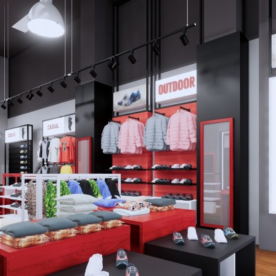 Equipamiento tienda I-RUN